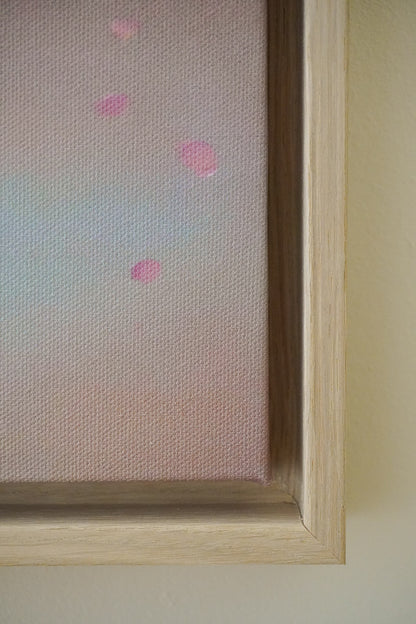 "Stillness in Bloom" canvas print