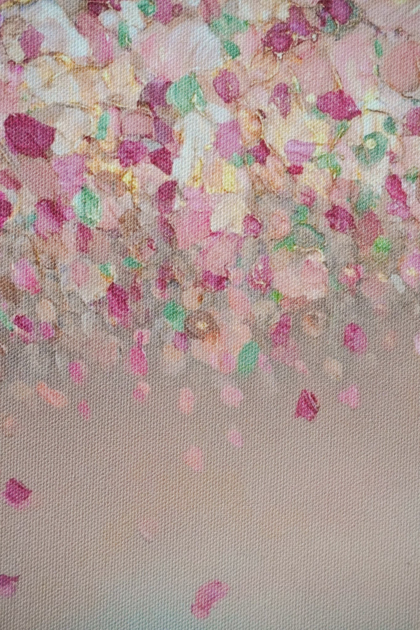 "Stillness in Bloom" canvas print