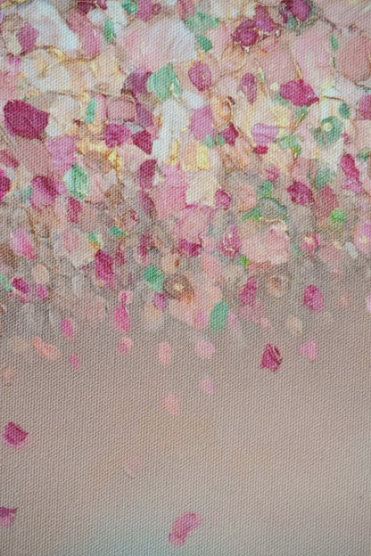 "Stillness in Bloom" canvas print