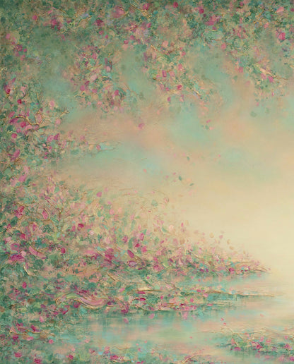 "Endless Summer" vertical canvas print