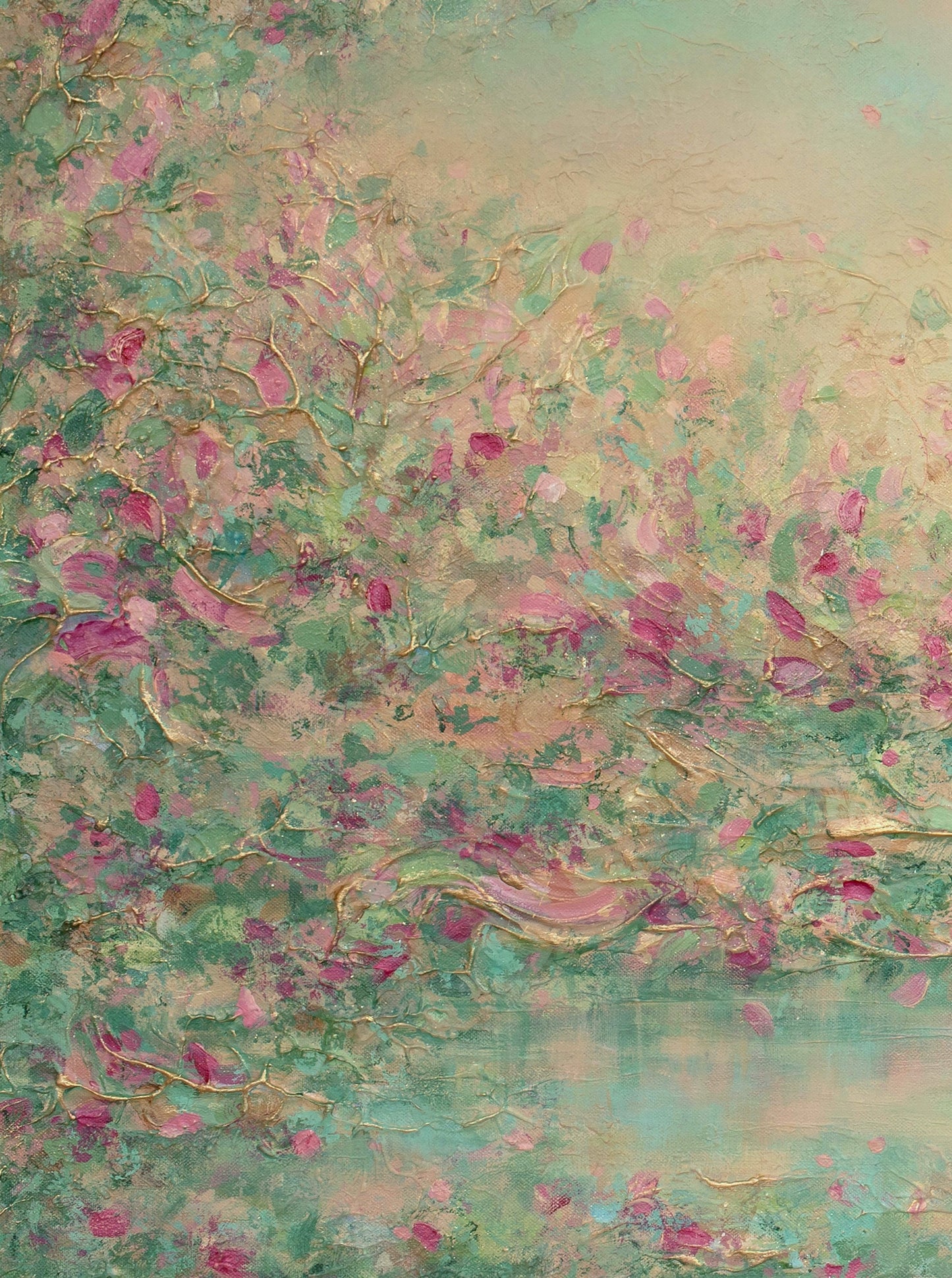 "Endless Summer" vertical canvas print
