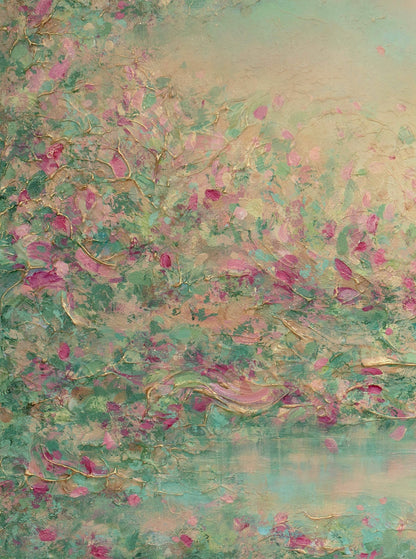 "Endless Summer" vertical canvas print