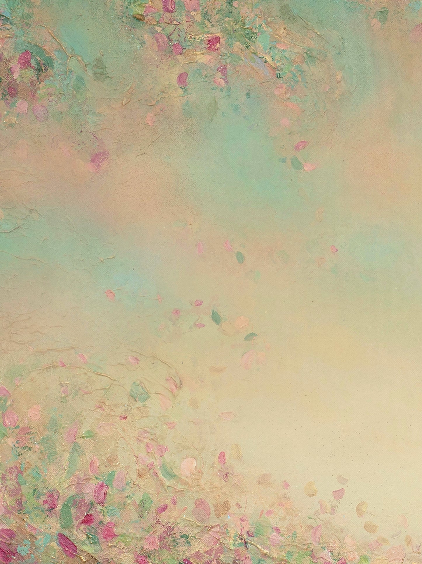 "Endless Summer" vertical canvas print