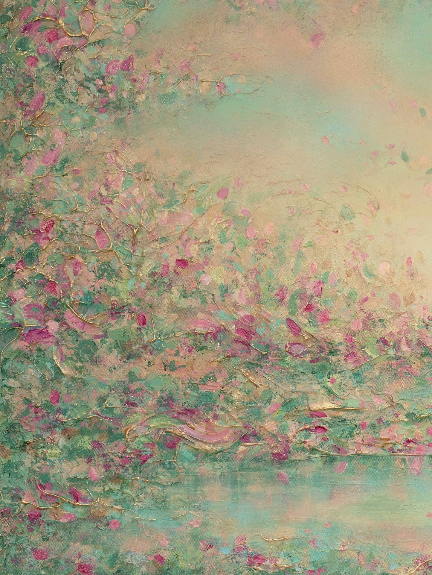 "Endless Summer" vertical canvas print
