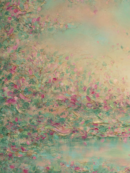 "Endless Summer" vertical canvas print