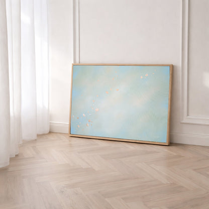 "Free Flight" canvas print