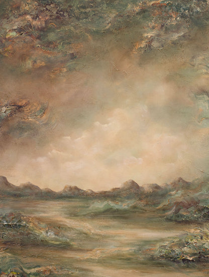 "Gåte" fine art print on canvas