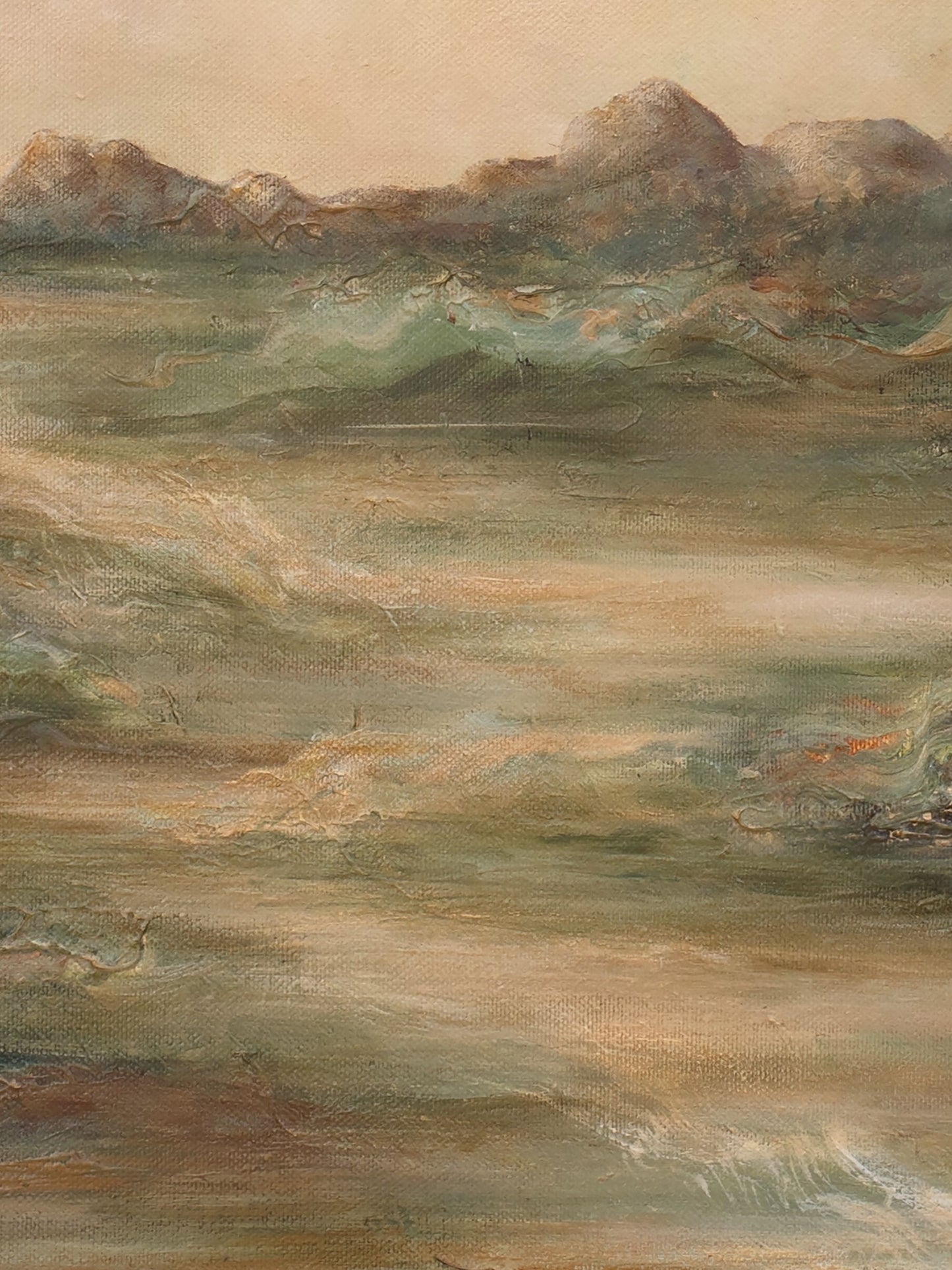 "Gåte" fine art print on canvas