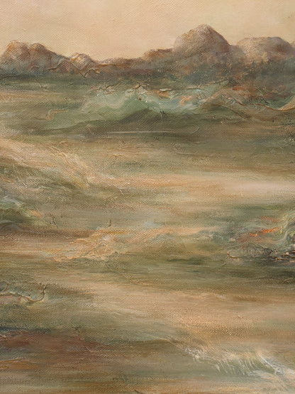 "Gåte" fine art print on canvas