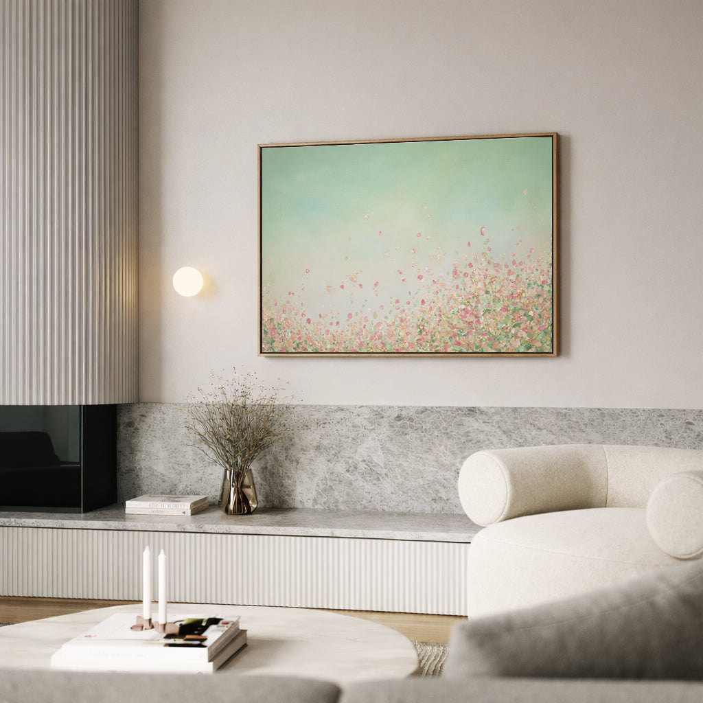 "Grandma's Garden" canvas print