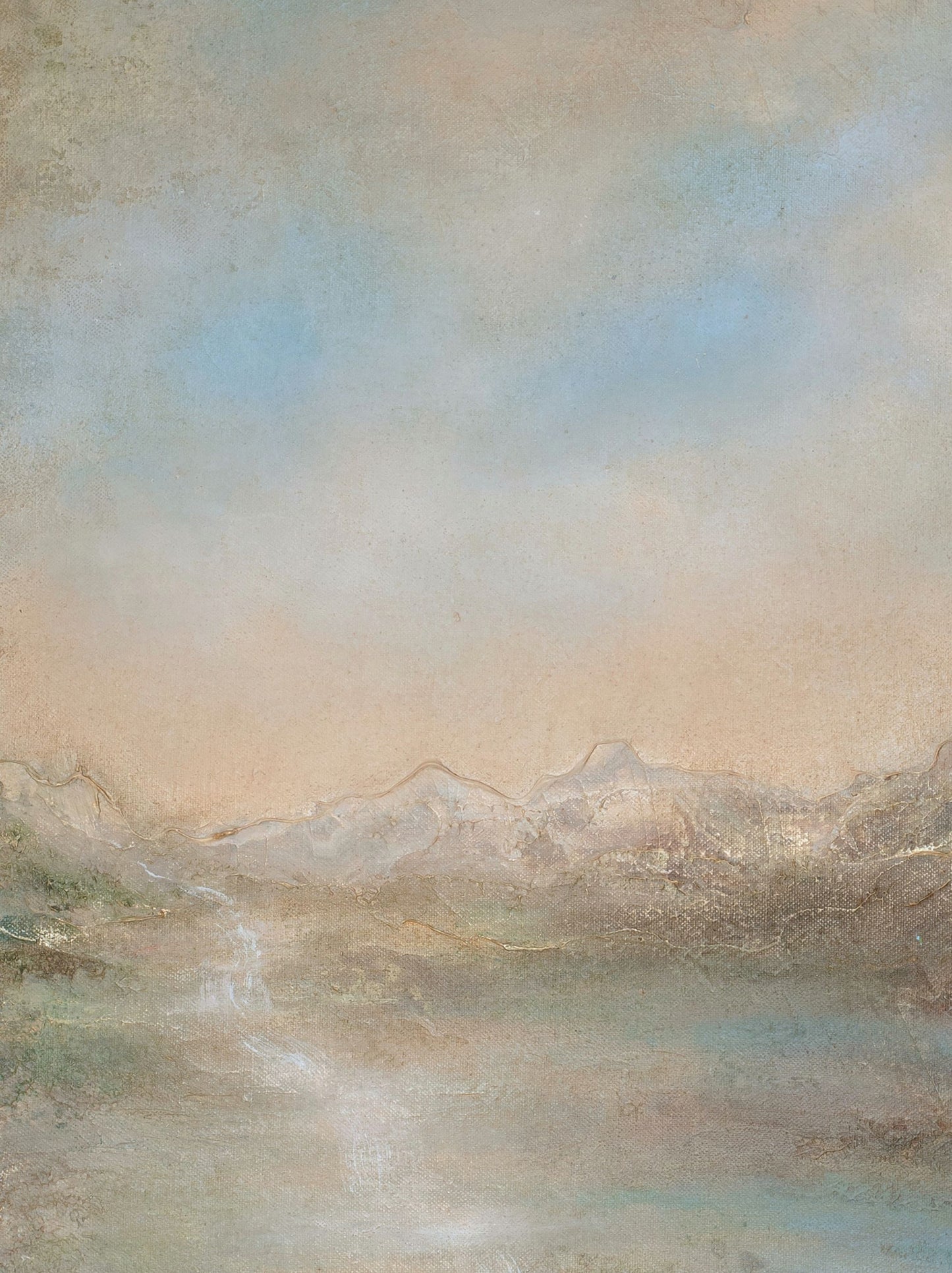 "Hildring" fine art print on canvas