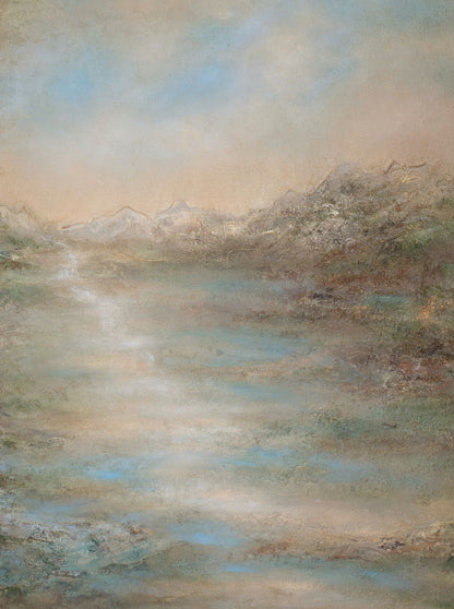 "Hildring" fine art print on canvas
