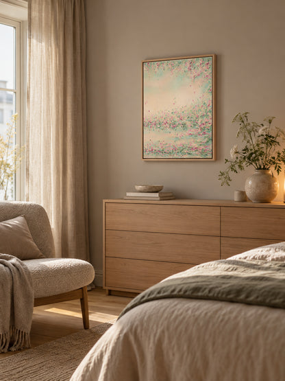 "Light touch I and II" canvas print