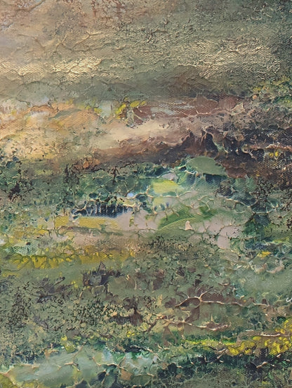 Lingering Light, a canvas print by Mari Ringsaker