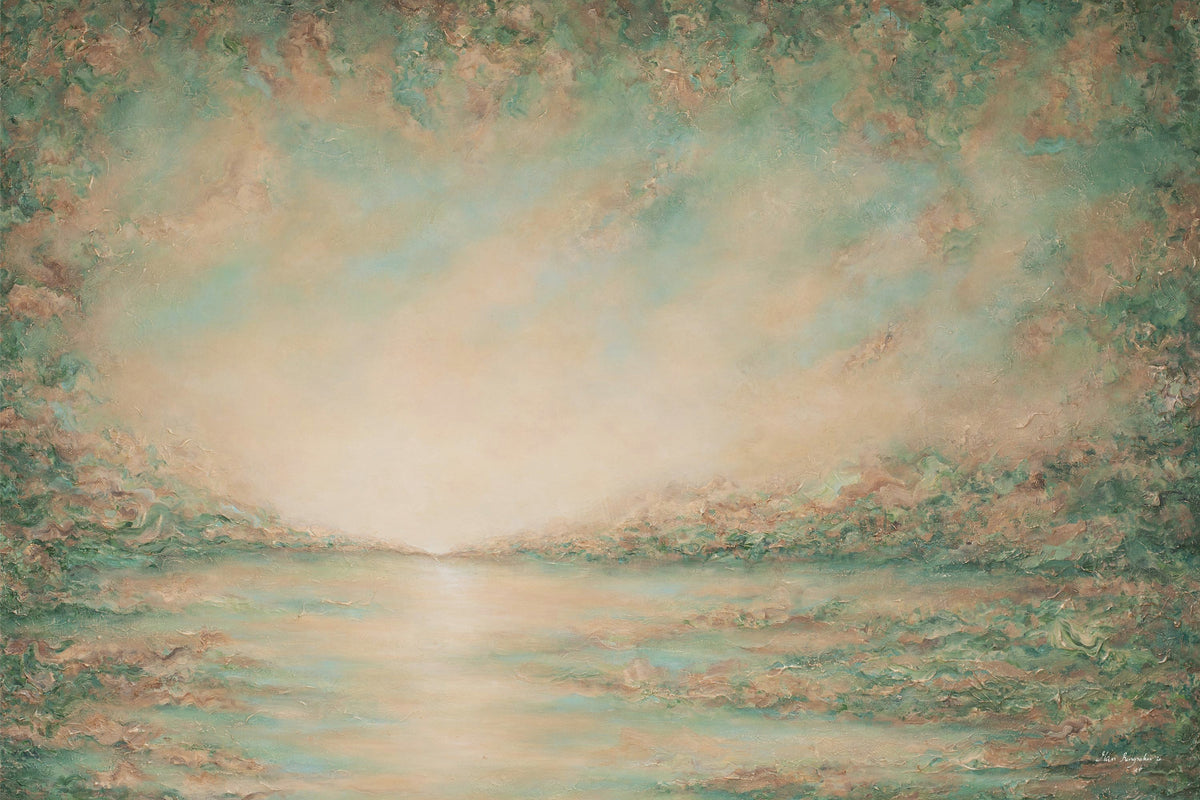Luminance canvas print by Mari Ringsaker from the Midsummer collection