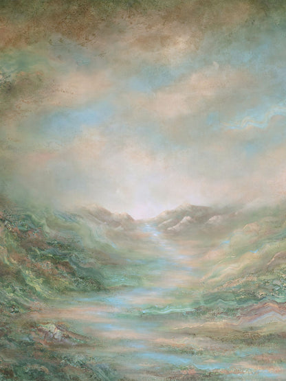 "Myte" fine art print on canvas