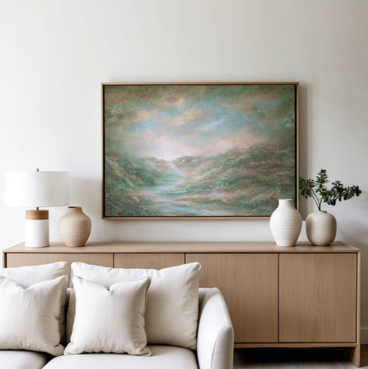 "Myte" fine art print on canvas