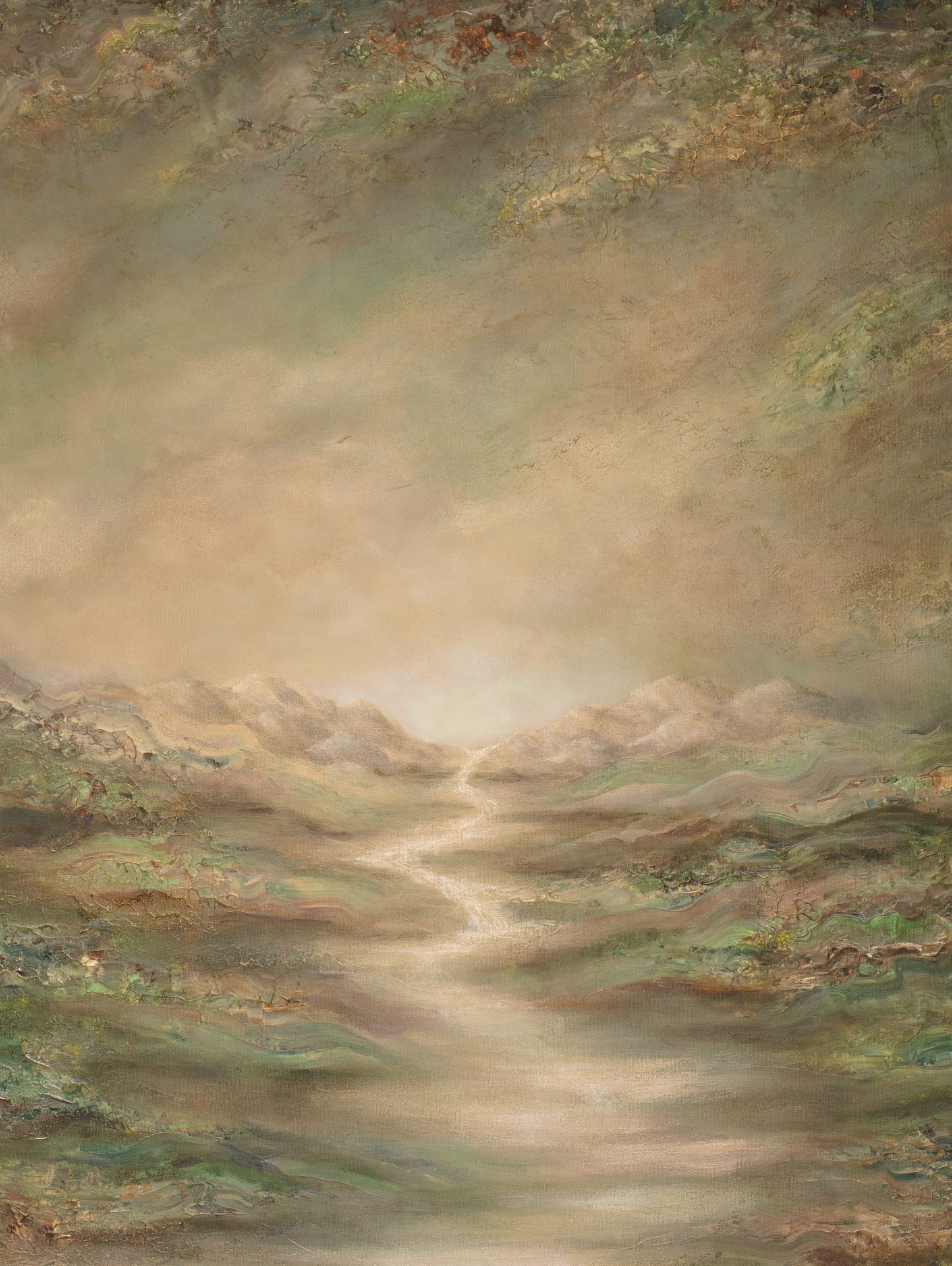 "Sagn" fine art print on canvas