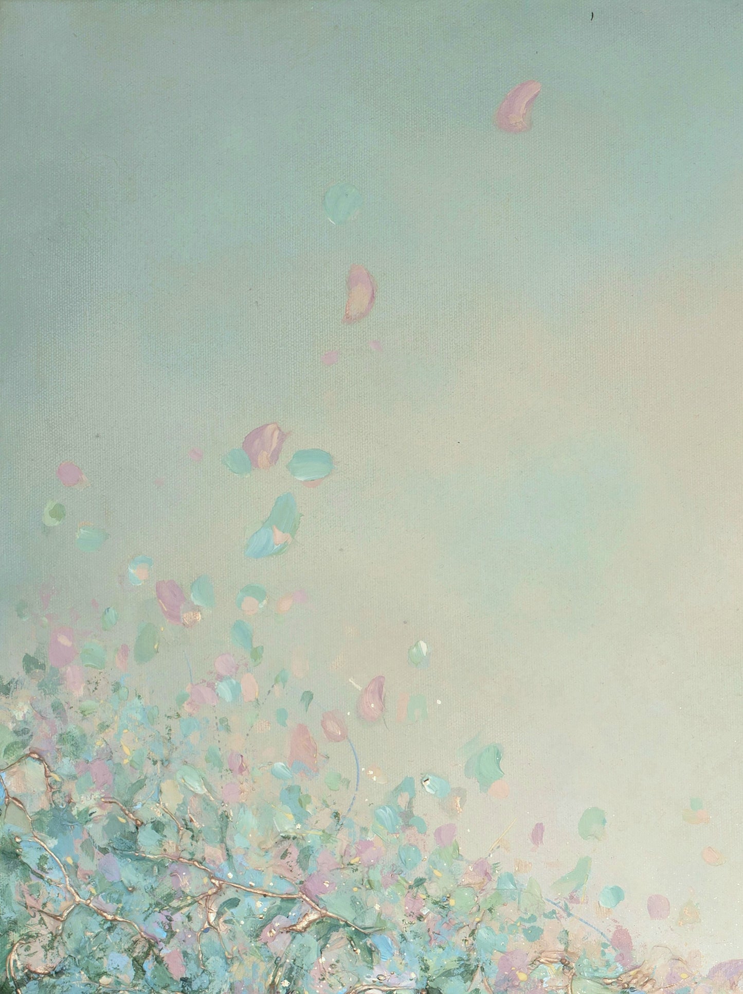 "Soft Landing" canvas print