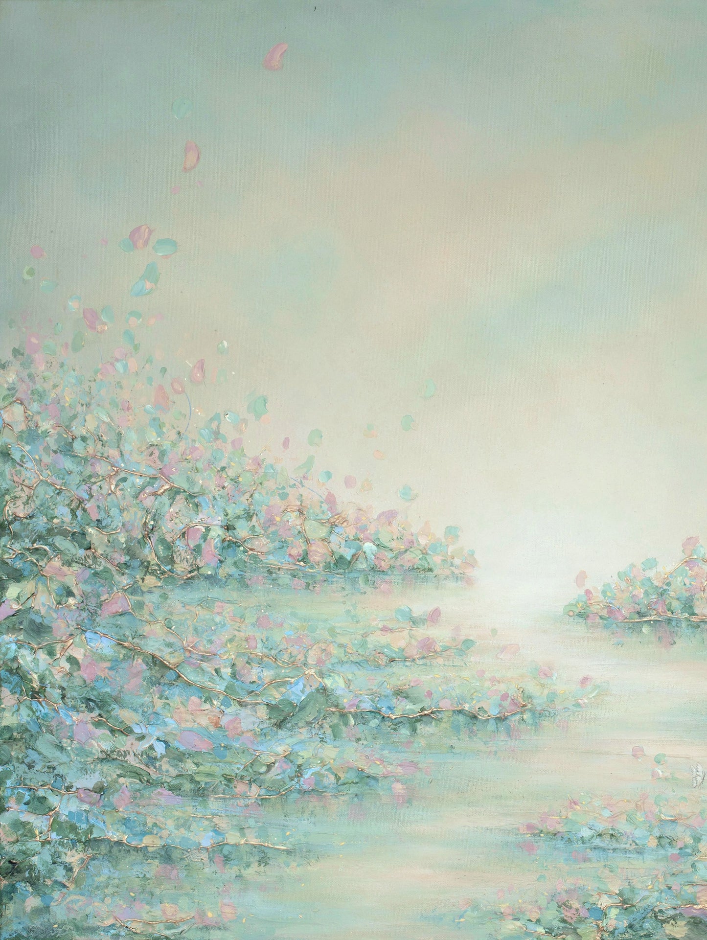 "Soft Landing" canvas print