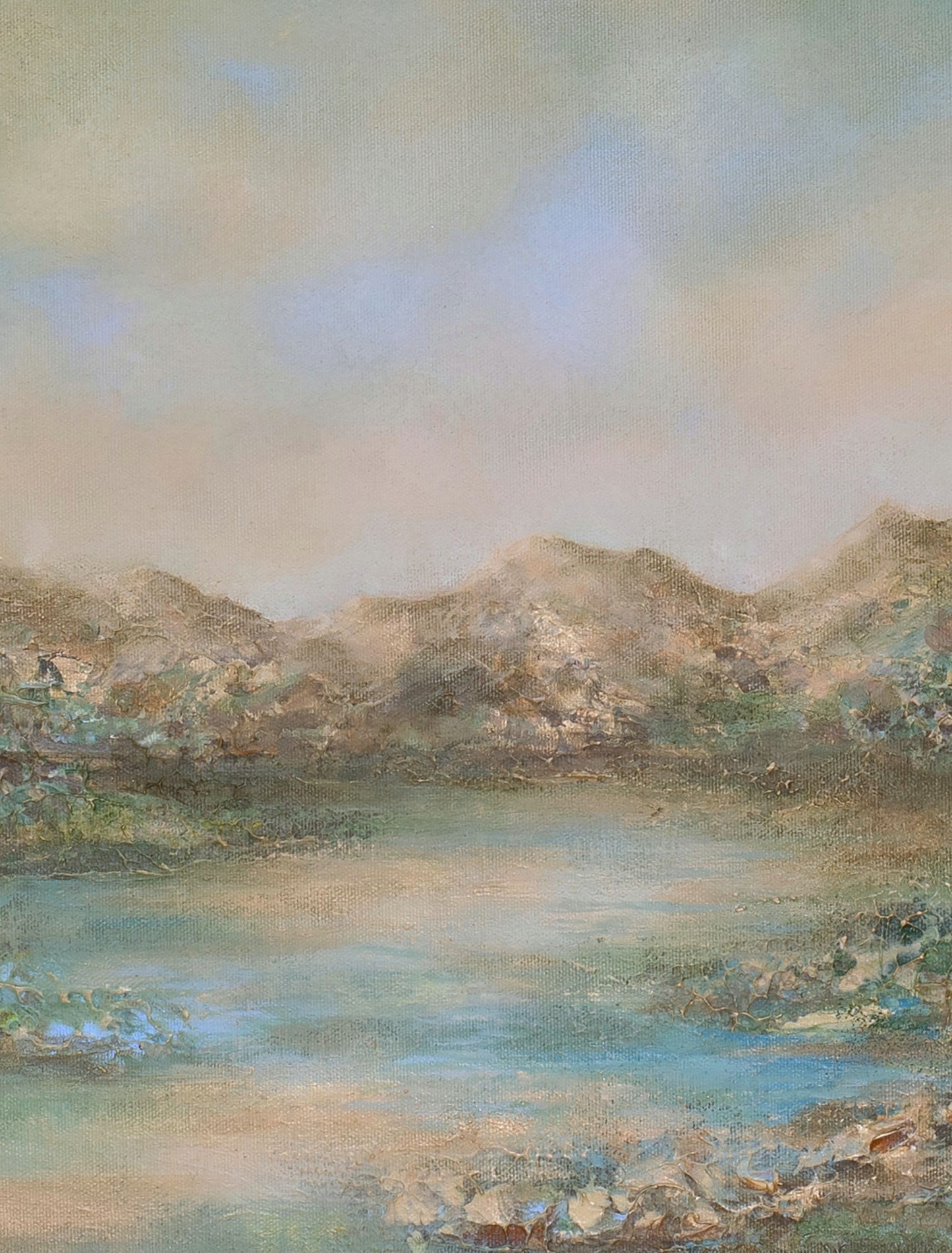 "Tind" fine art print on canvas