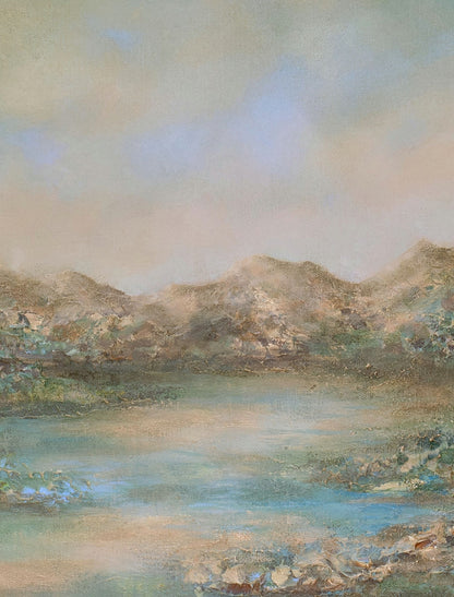 "Tind" fine art print on canvas