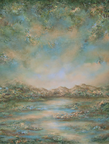 "Tind" fine art print on canvas