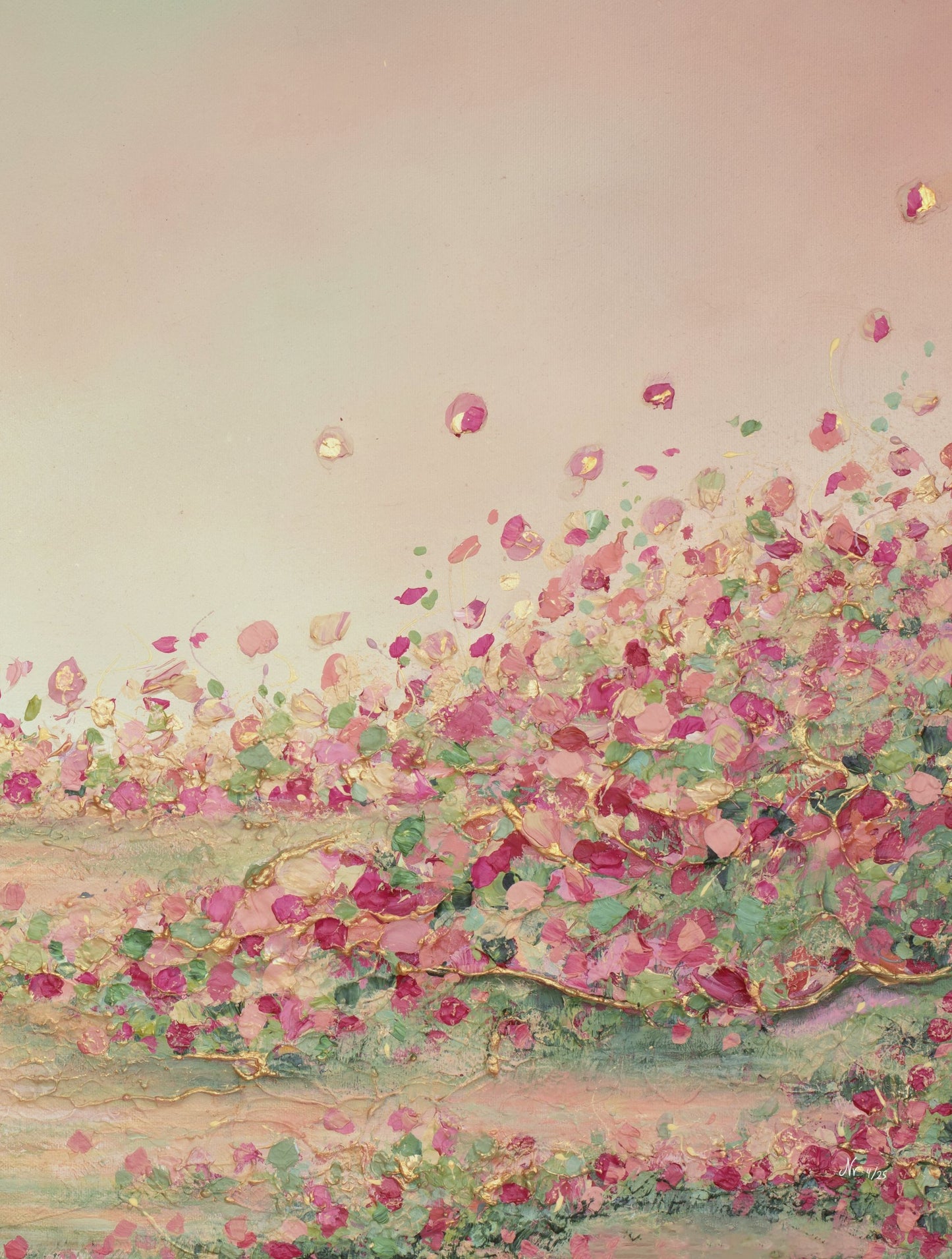 "Unfolding" canvas print