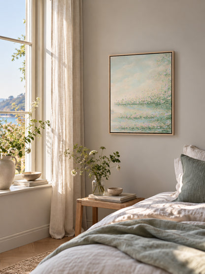 "Weightless I and II" canvas print