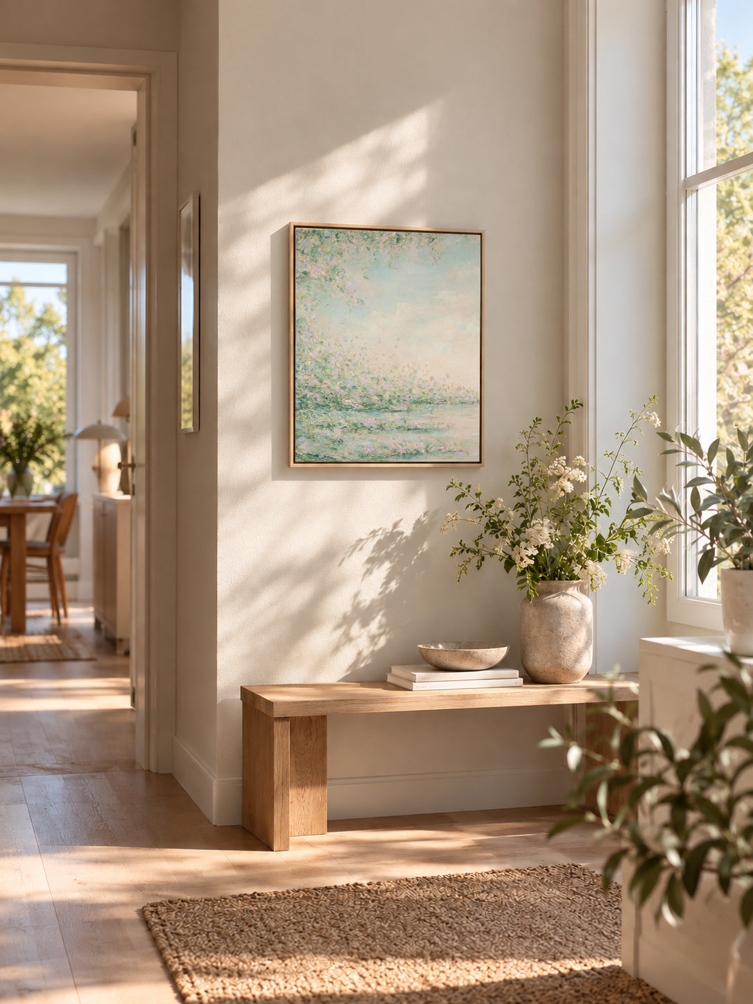 "Weightless I and II" canvas print