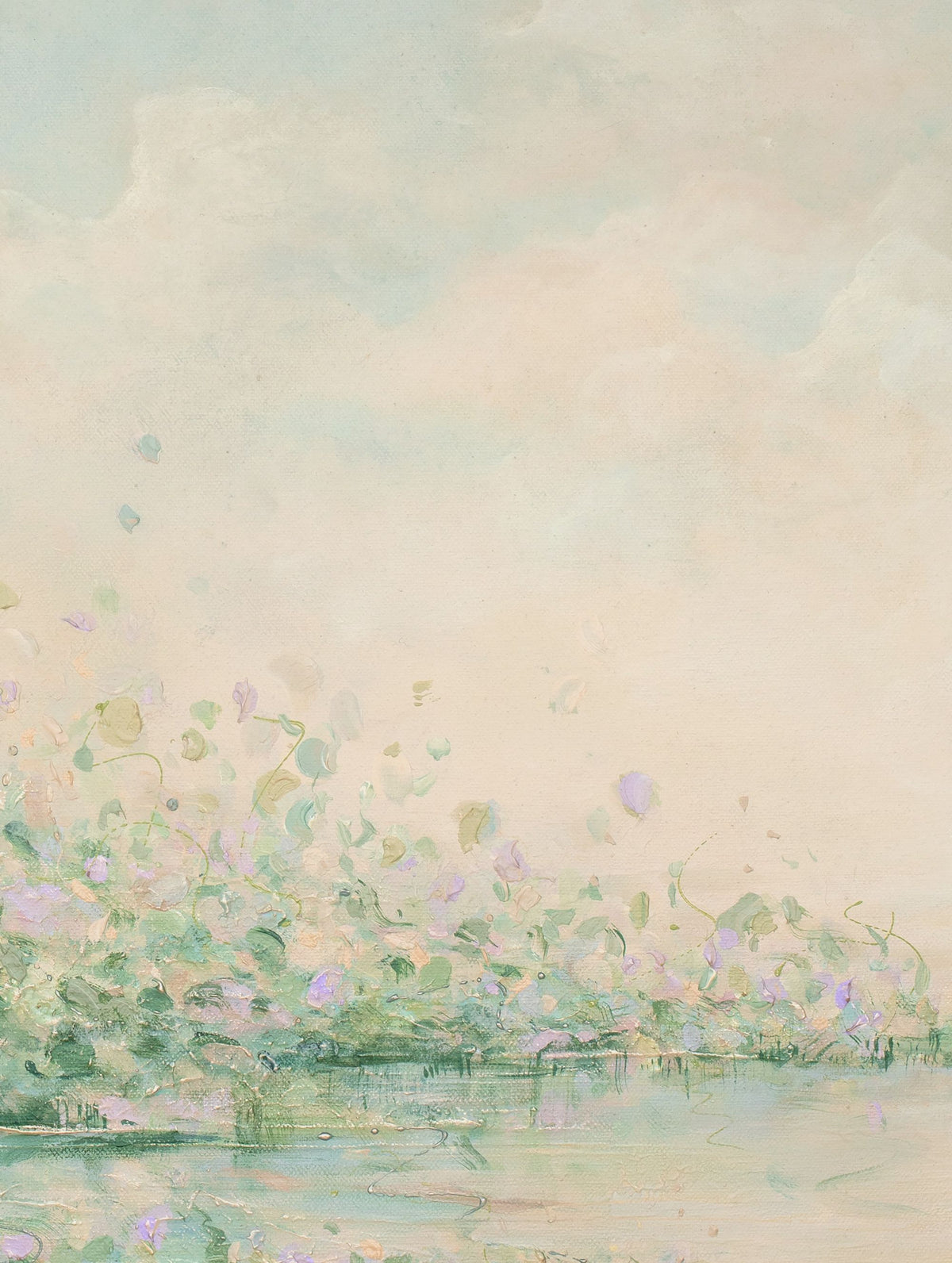 "Weightless I and II" canvas print