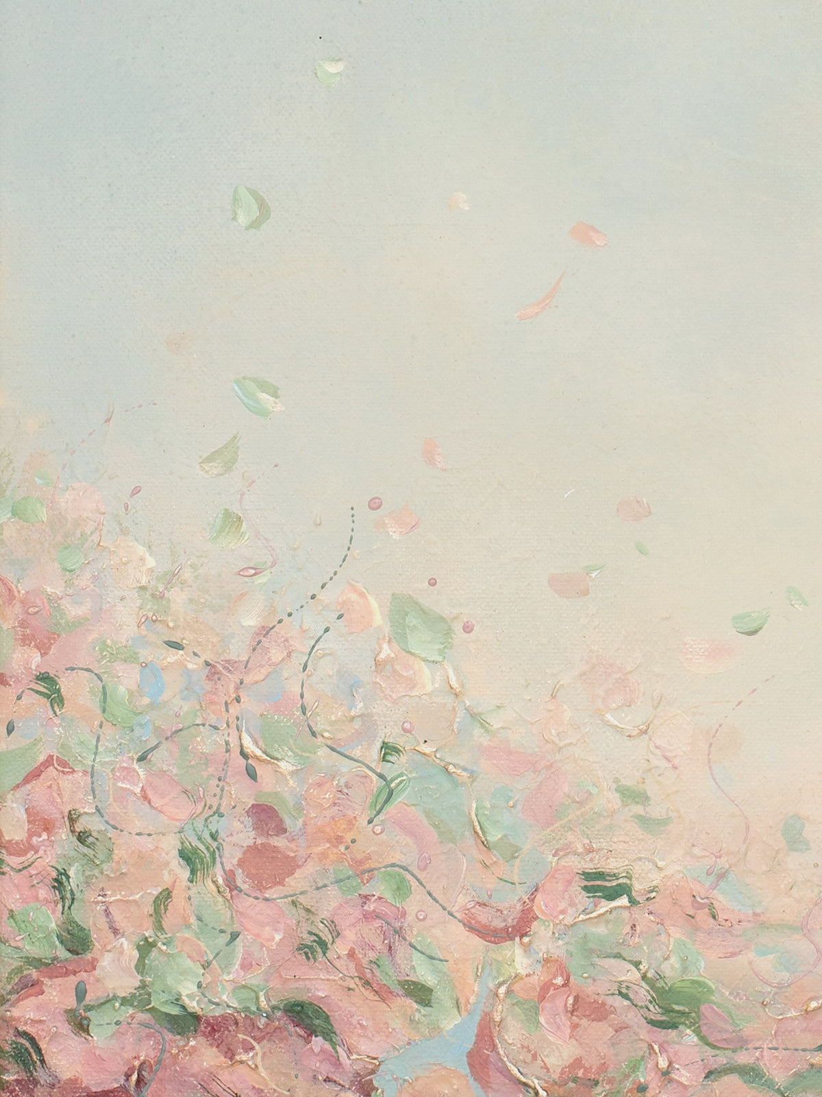 "Winter garden" canvas print