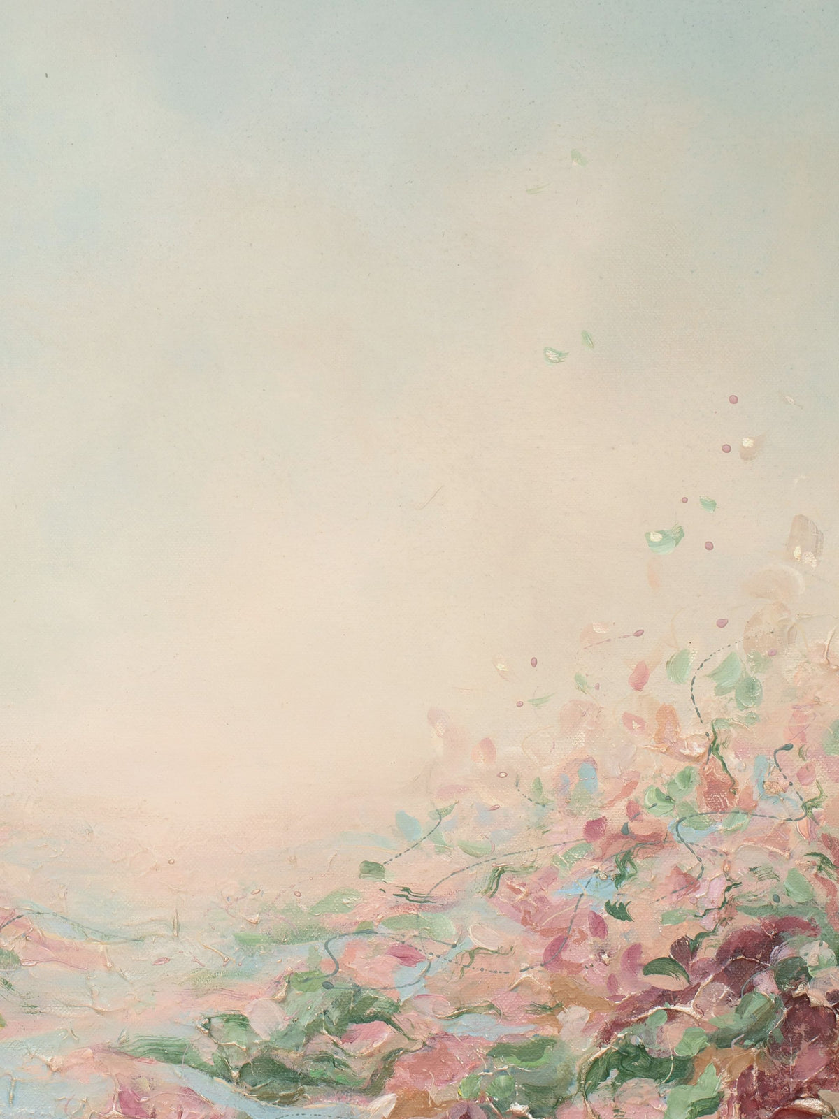 "Winter garden" canvas print