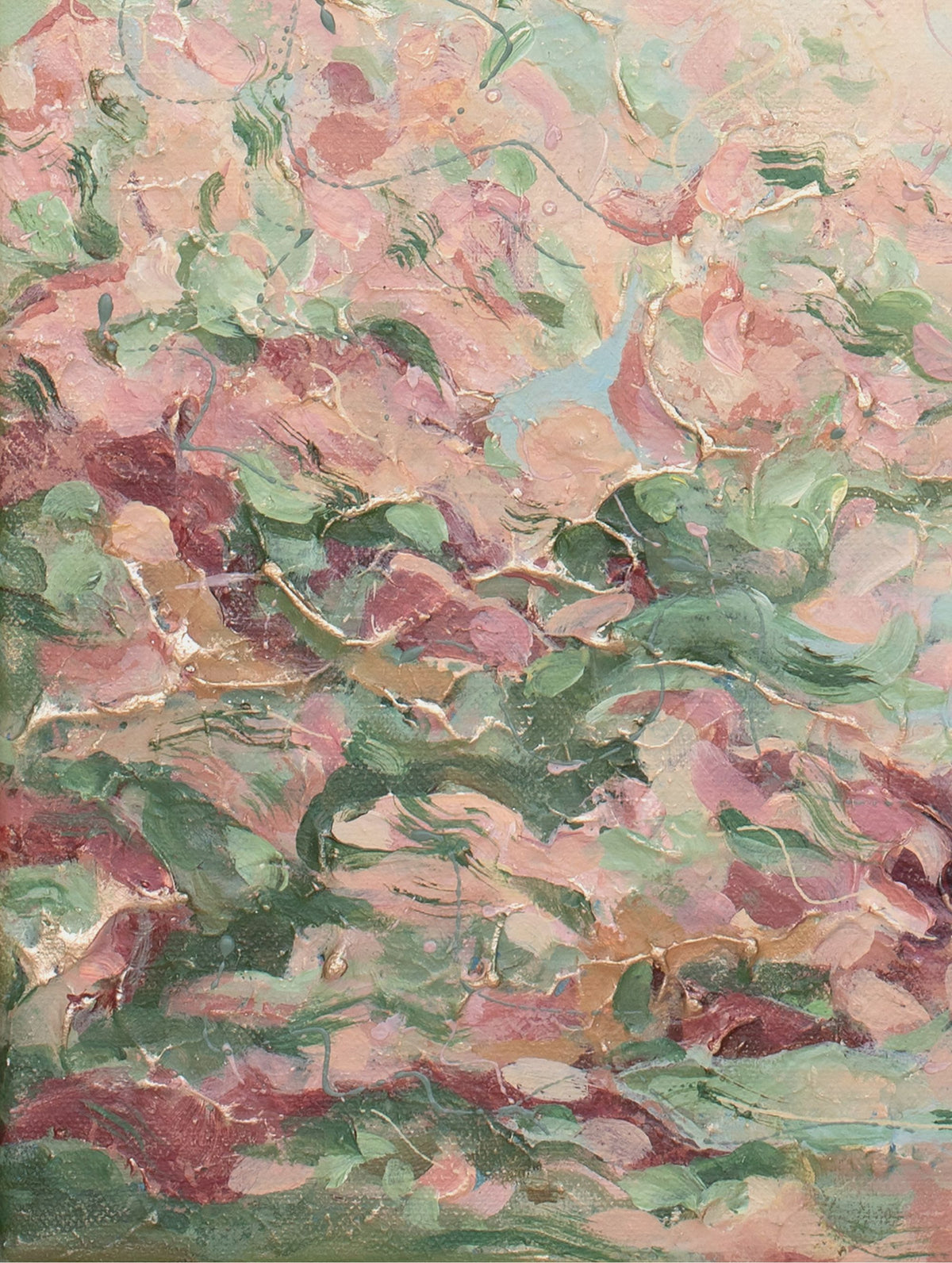 "Winter garden" canvas print