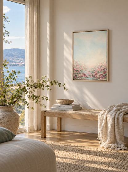 "Winter garden" canvas print