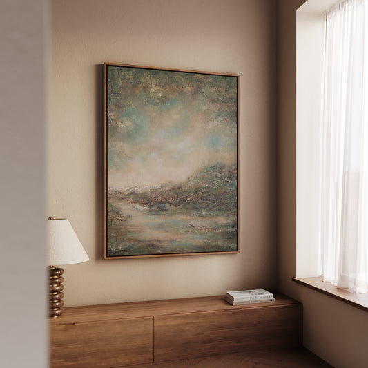 "Ur" fine art print on canvas