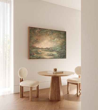 "Gåte" fine art print on canvas