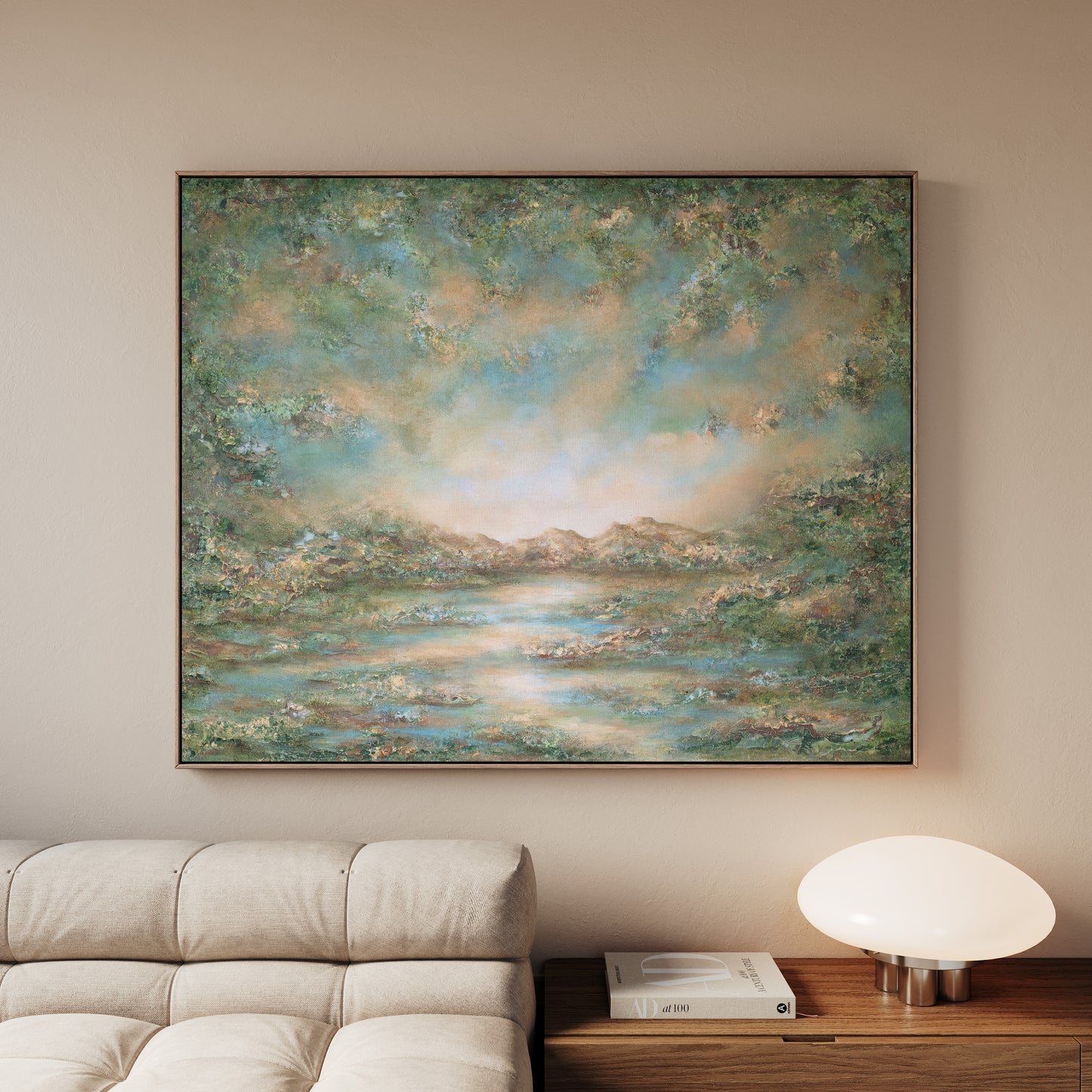 "Tind" fine art print on canvas