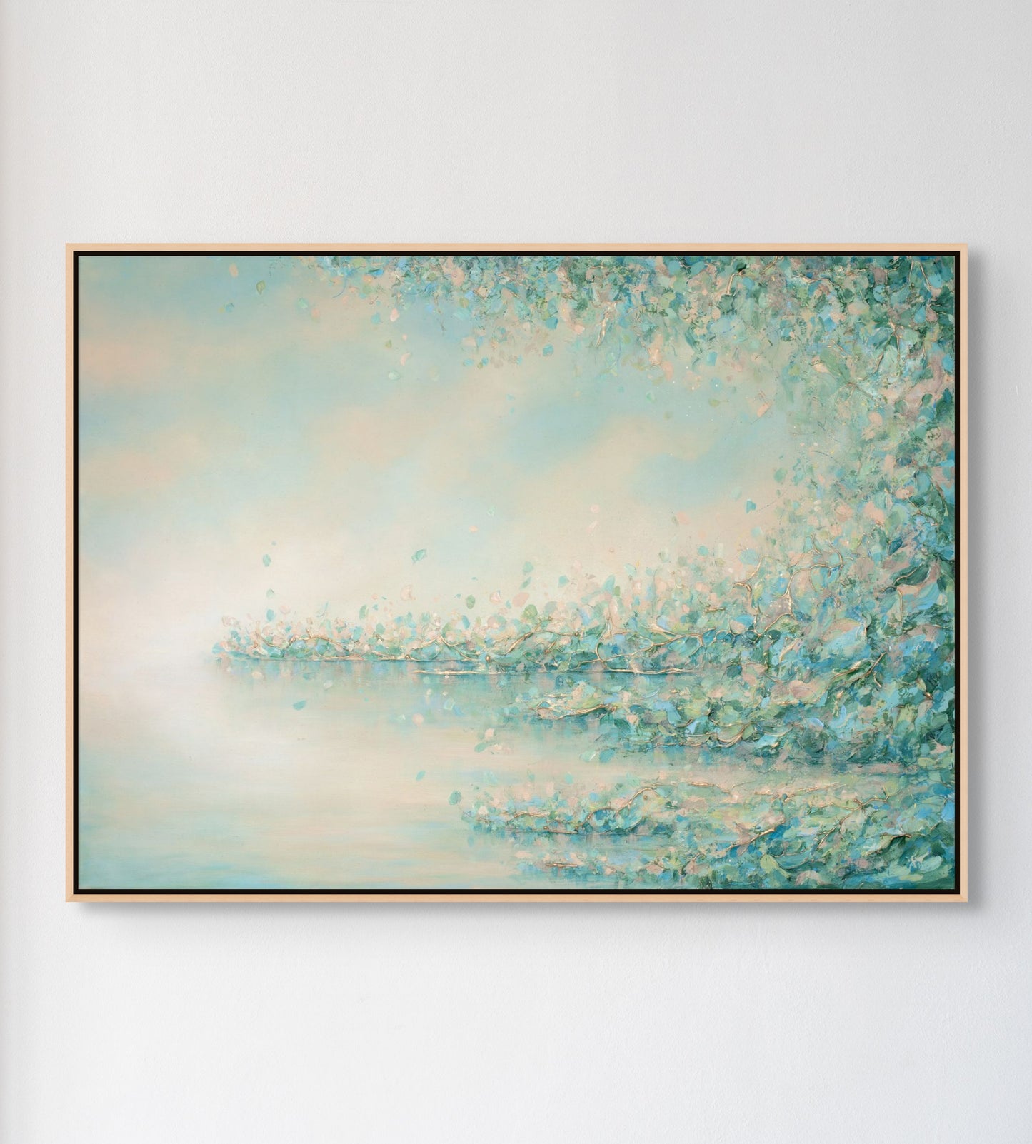 After the Rain, an original nature-inspired painting by Mari Ringsaker