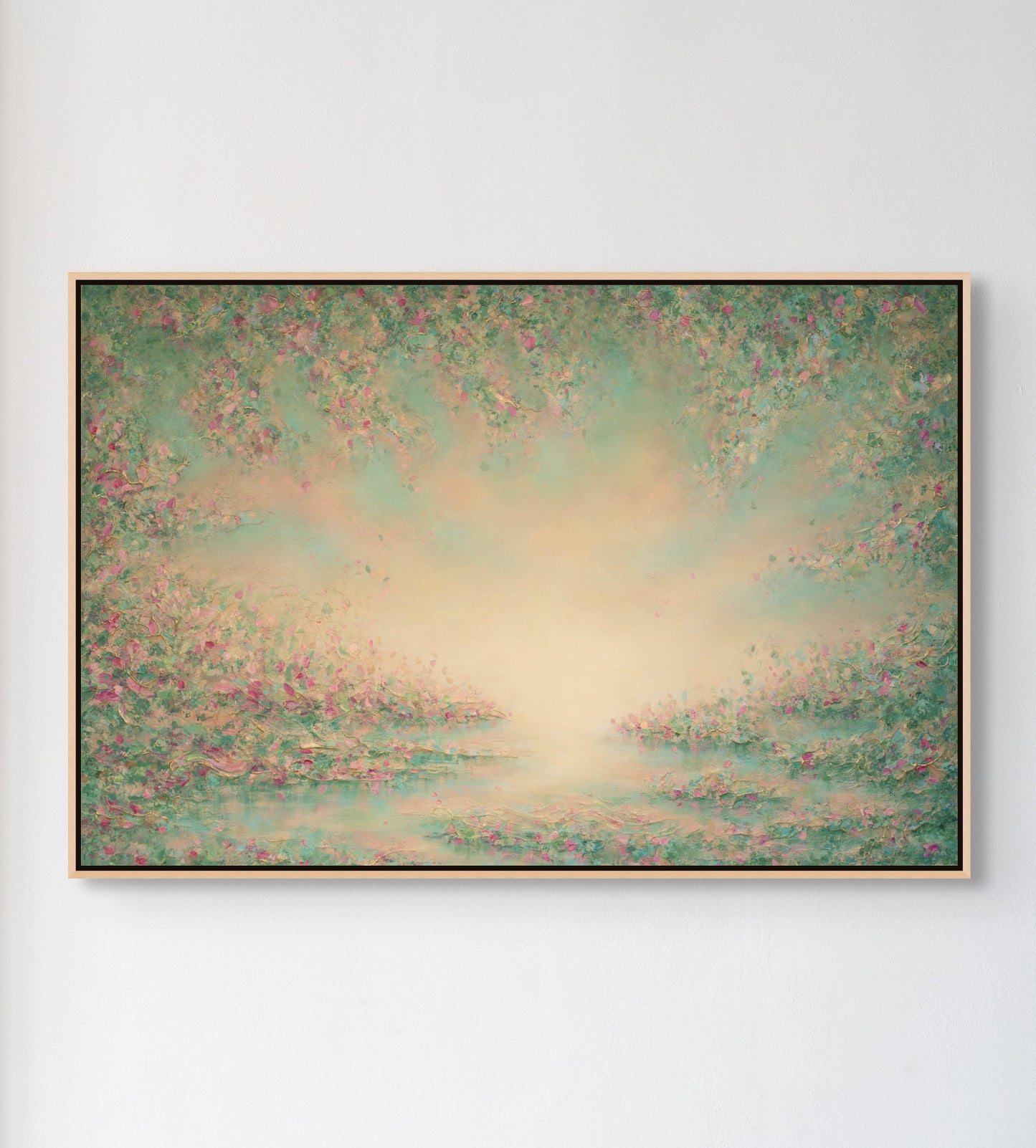 Endless Summer, an original nature-inspired painting by Mari Ringsaker