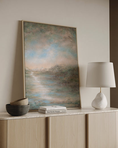 "Hildring" fine art print on canvas