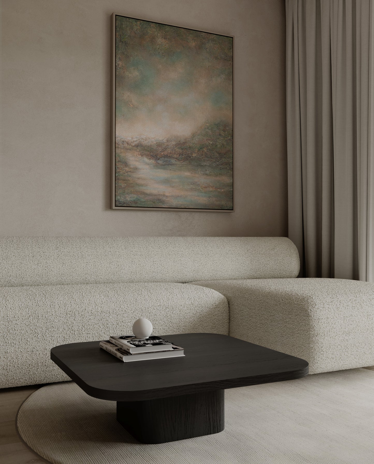 "Ur" fine art print on canvas