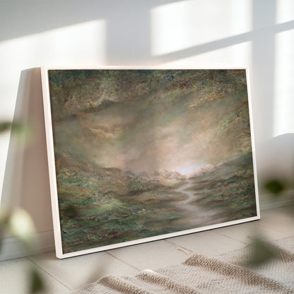 "Sagn" fine art print on canvas