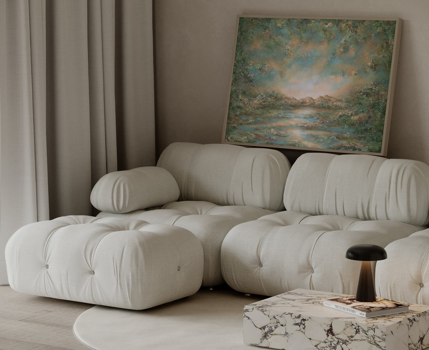 "Tind" fine art print on canvas