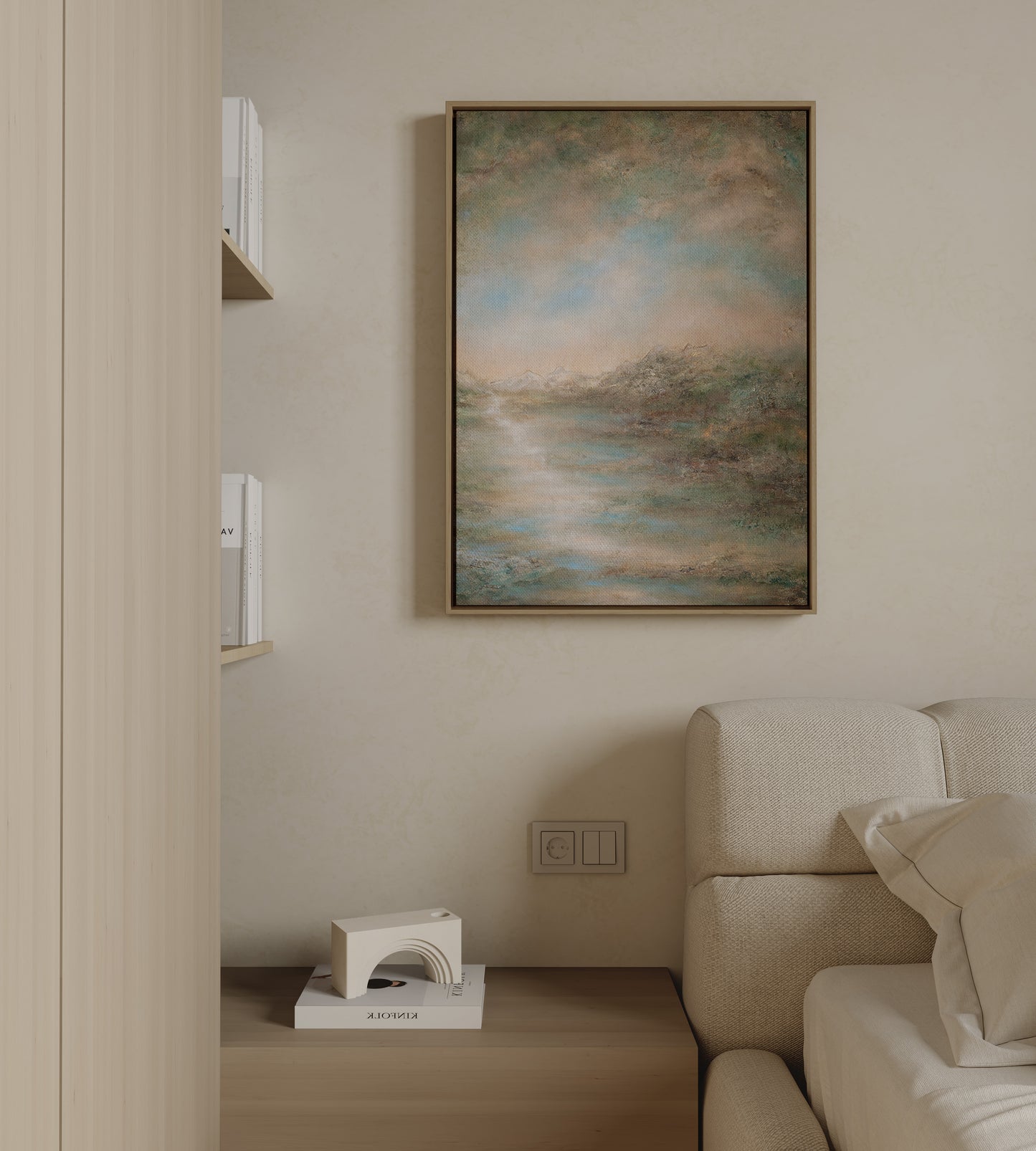 "Hildring" fine art print on canvas