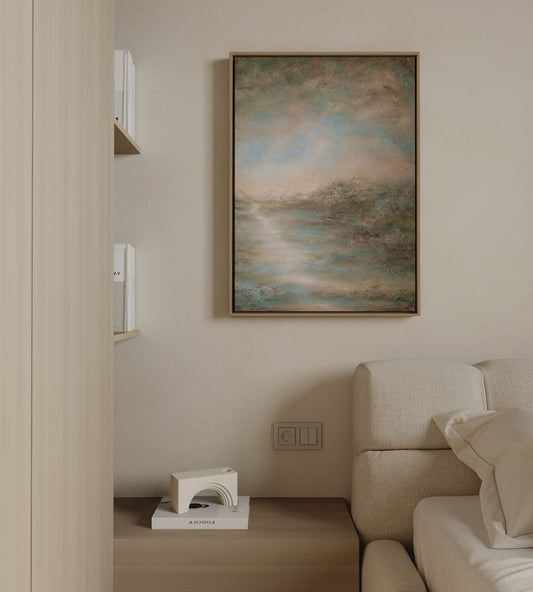 "Hildring" fine art print on canvas