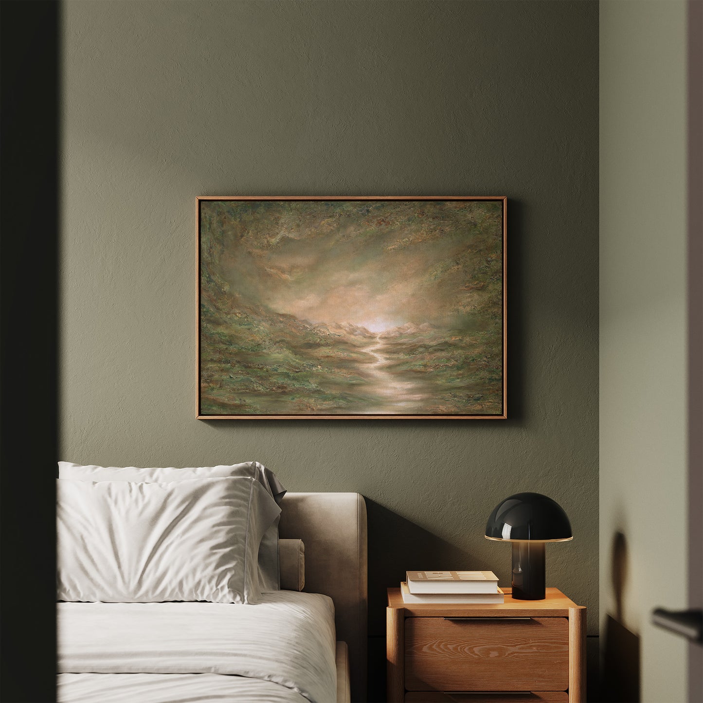 "Sagn" fine art print on canvas