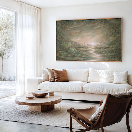 "Sagn" fine art print on canvas