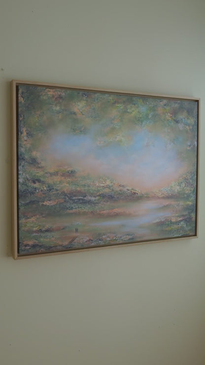 "Lingering Light" canvas print