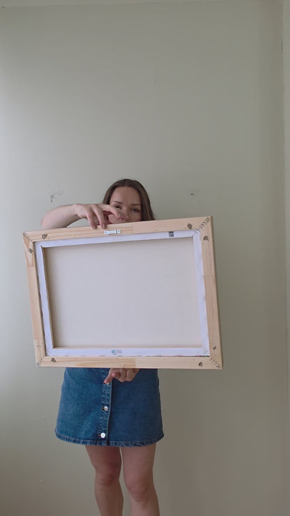 "Unfolding" canvas print